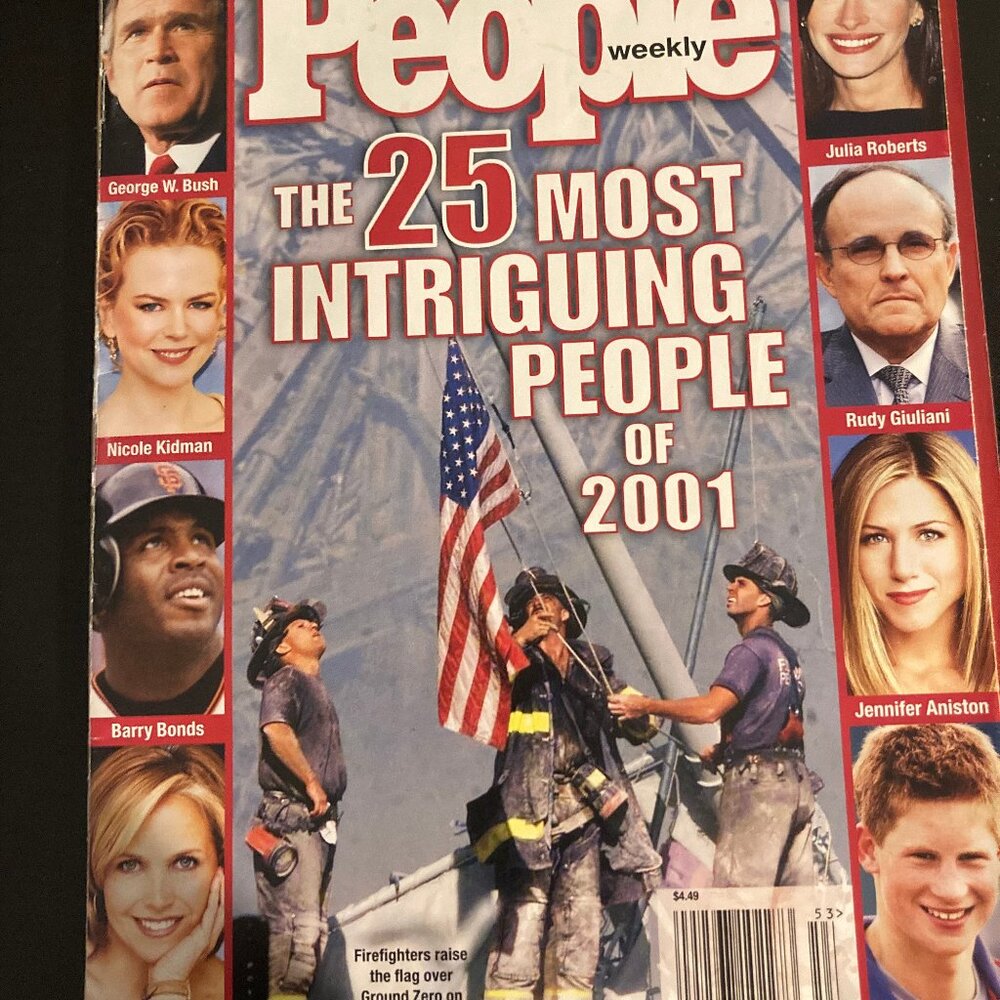 People Magazine The 25 Most Intriguing People of 2001